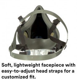 Protección Respiratoria-Reusable 3M3